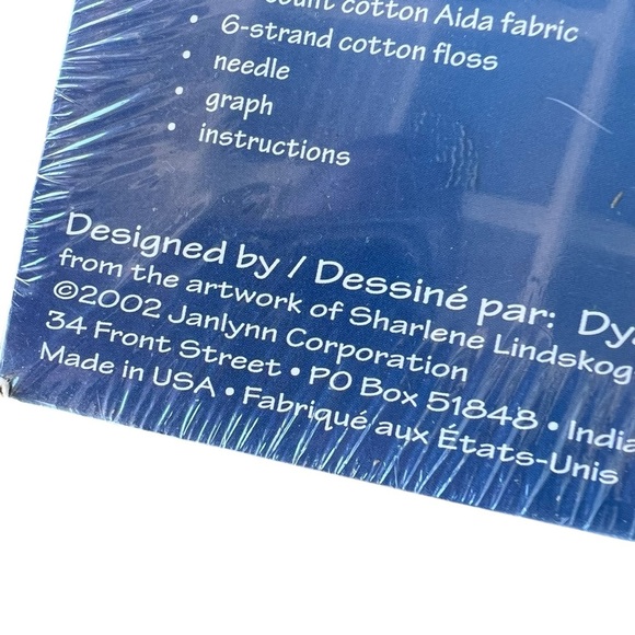 VTG Janlynn Counted Cross Stitch Kit Serenity 91-101 Horse on Beach Sealed 10x14 - Picture 5 of 5